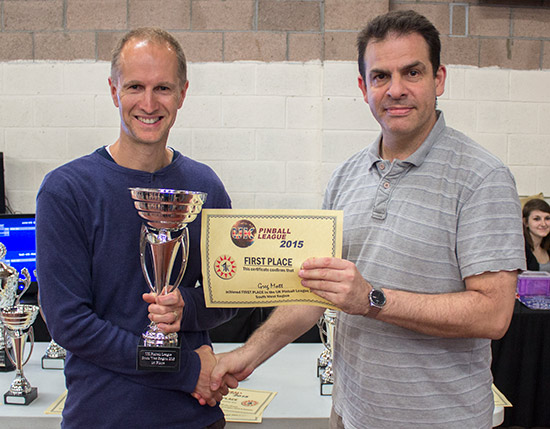 First place in the A Division, Greg Mott