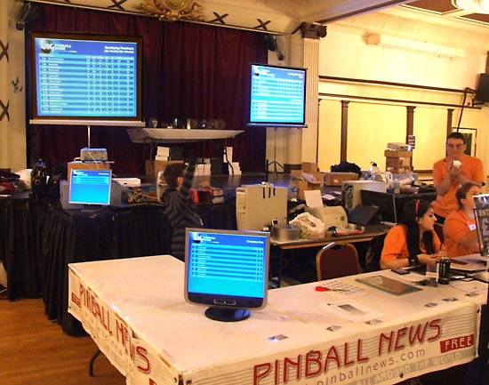 Some of the tournament displays