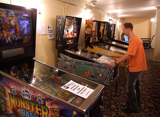 UK Pinball League final machines