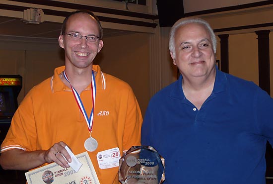 Second place Albert Nomden
