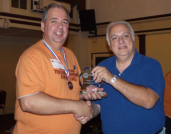 Third place Martin Ayub