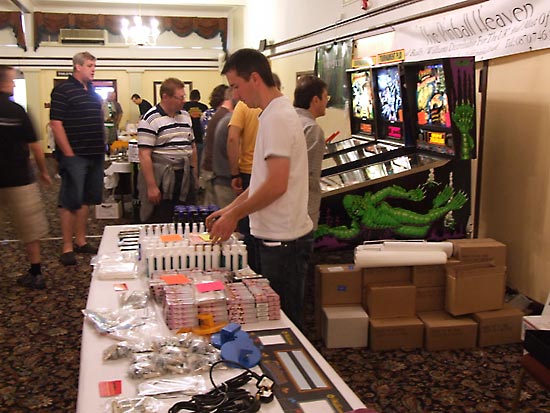 The Pinball Heaven stand