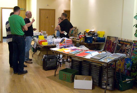 Pinball Mania and Dave Emery's spares and repairs station