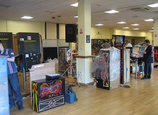 More machines are set up