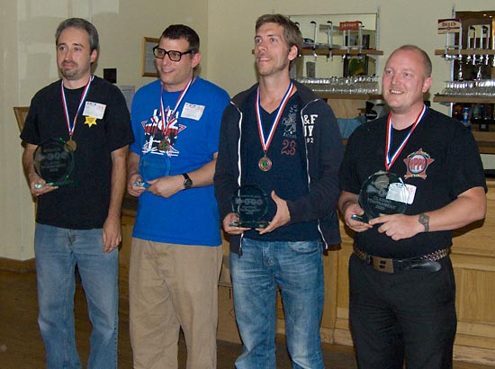 The top four in the EPC Classic Tournament 2009