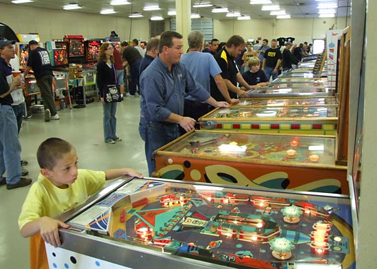 Players of all ages enjoy the games