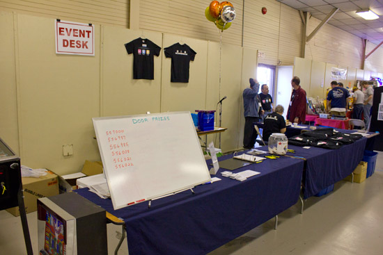 The show desk