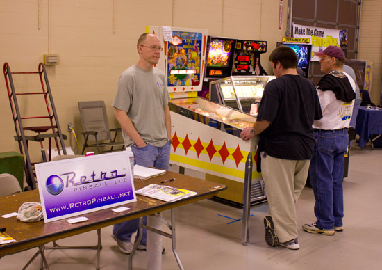 M&P Amusements had the Retro Pinball King of Diamonds