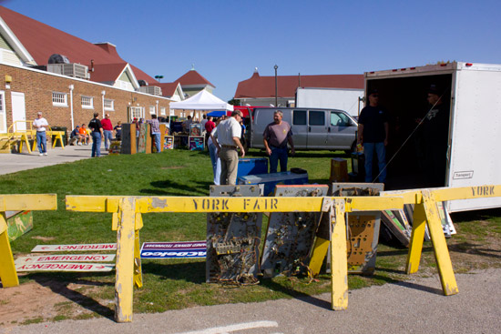 Saturday in the flea market