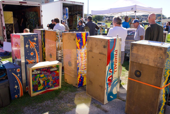 More pinball machines soon joined them