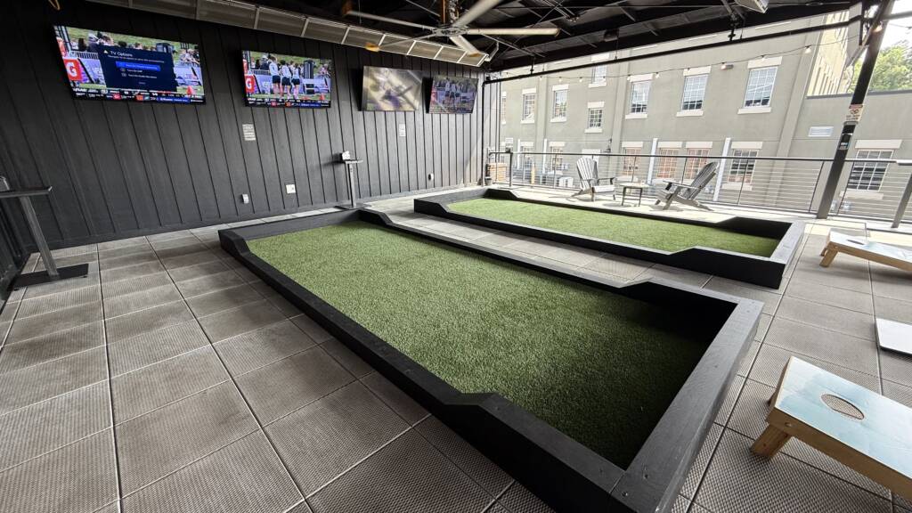 Bocce courts