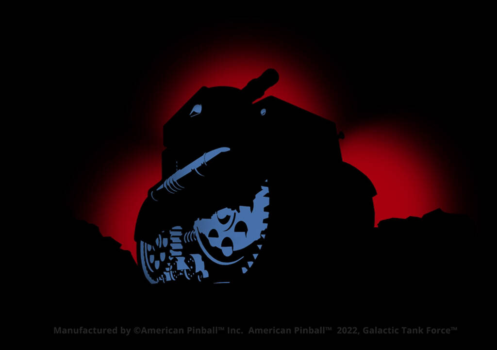 This silhouette is the only clue so far to the shape of the eponymous tank