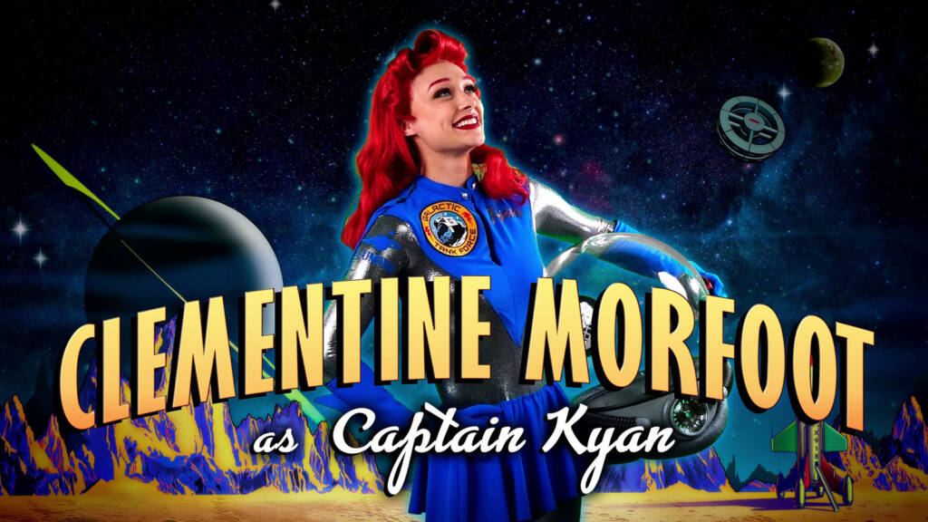 Clementine Morfoot plays Captain Kyan