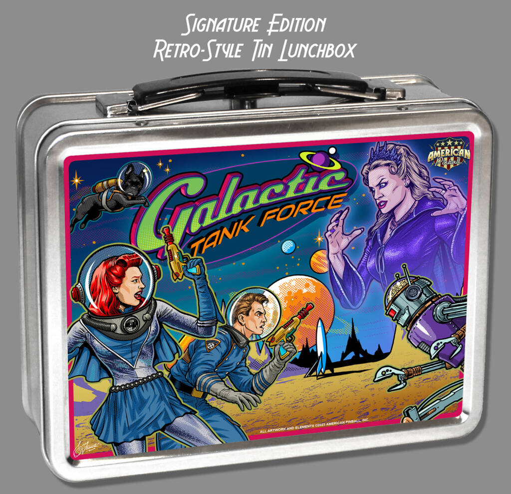 A branded lunchbox is also included