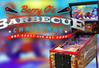 American Pinball's new Barry O's Barbecue Challenge game