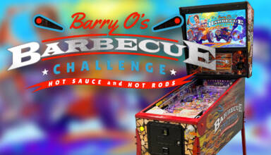 American Pinball's new Barry O's Barbecue Challenge game