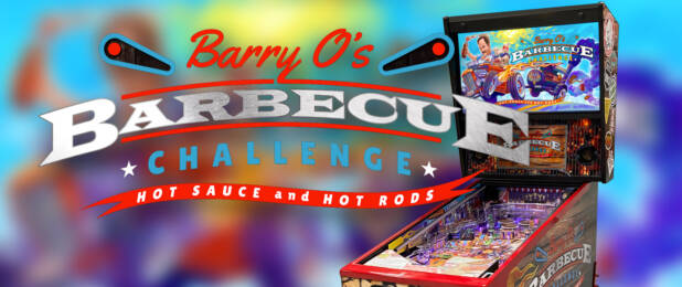 American Pinball's new Barry O's Barbecue Challenge game