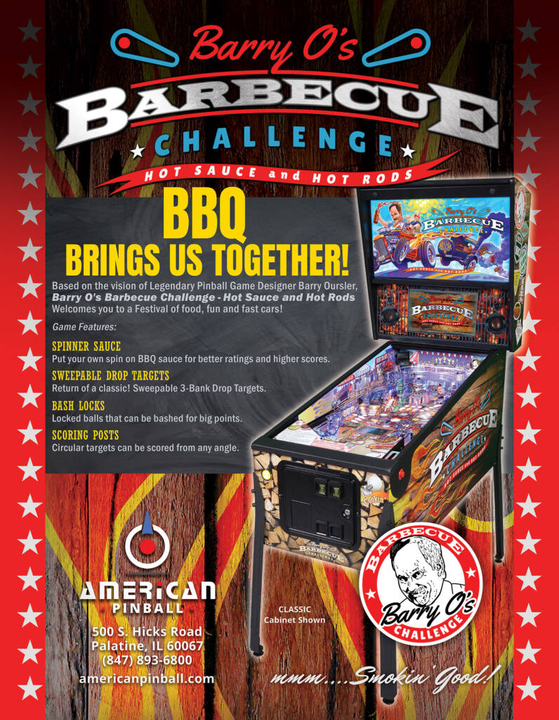 The flyer for Barry O's Barbecue Challenge
