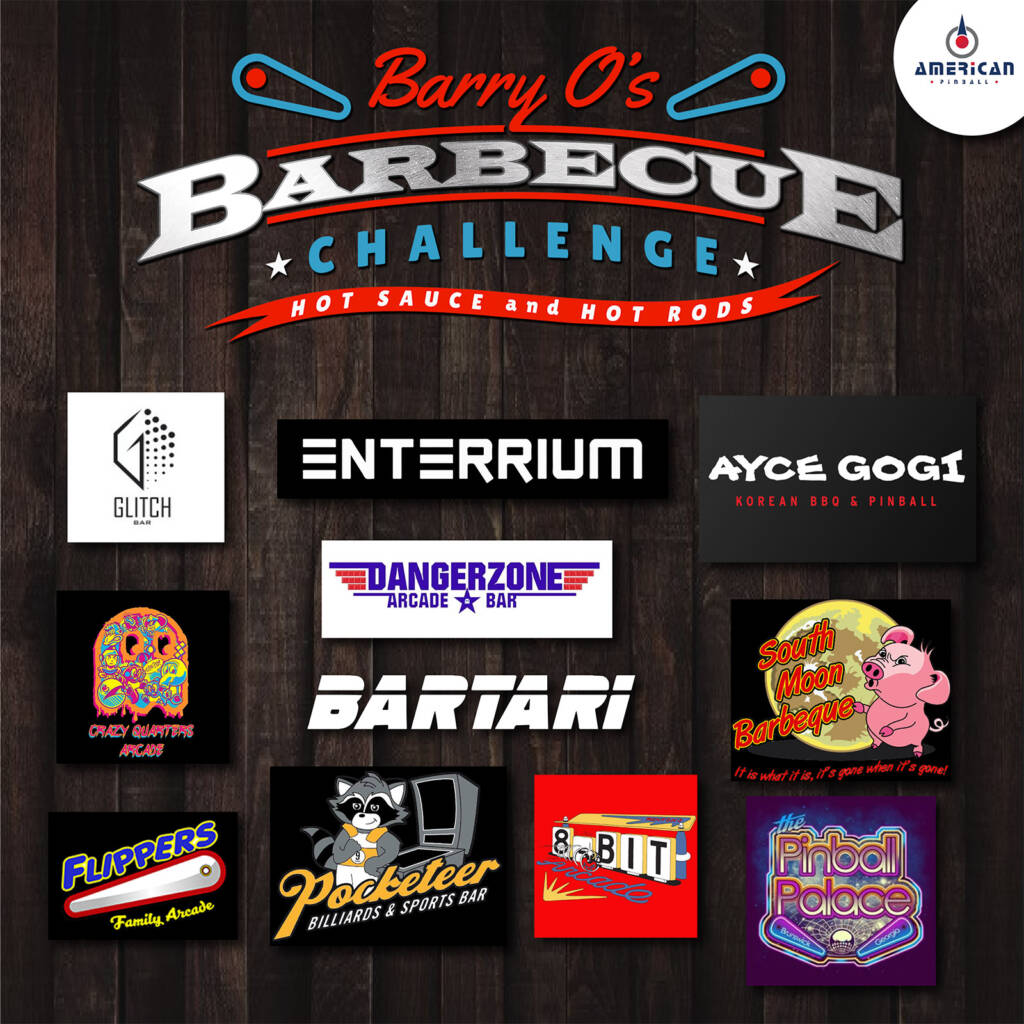 Locations where Barry O's Barbecue Challenge will be available to play