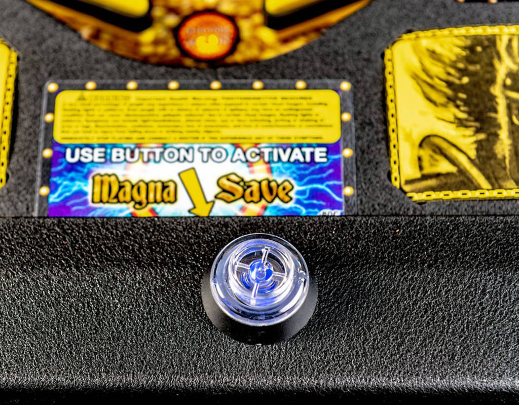 The Magna-Save activation button on the lock bar