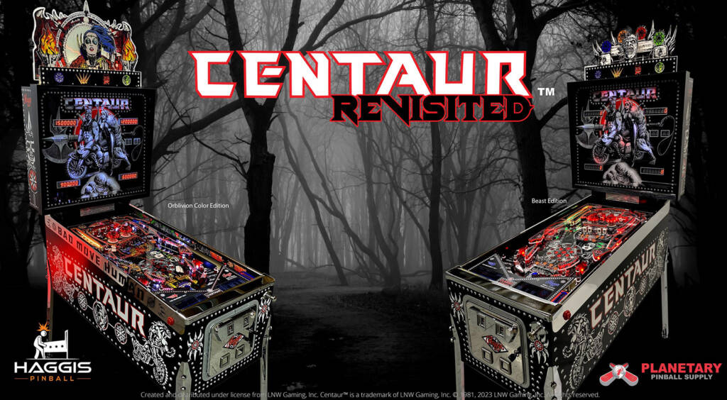 The two versions of Centaur Revisited - Beast Edition and Oblivion Edition
