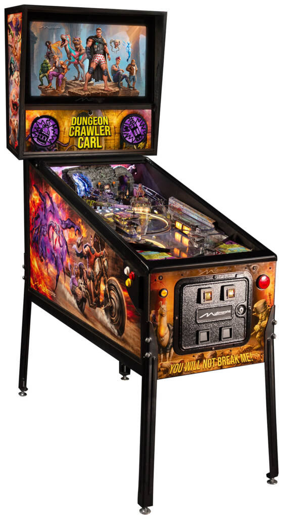 The left side view of the Dungeon Crawler Carl artwork