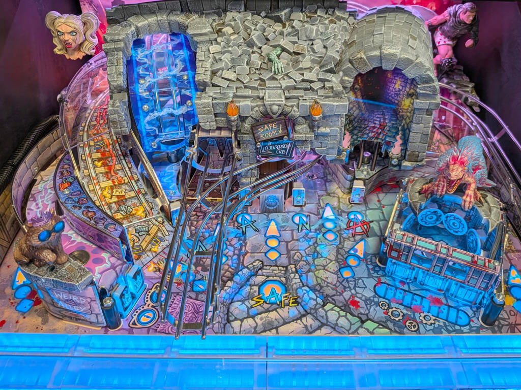 The upper playfield module for Dungeon Crawler Carl