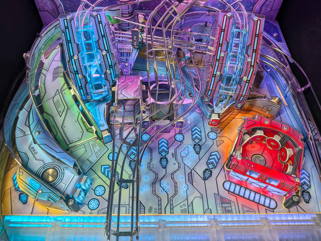 The Ender's Game upper playfield module