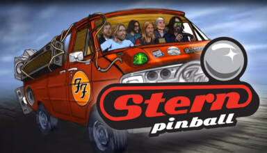Stern Pinball's next title, Foo Fighers