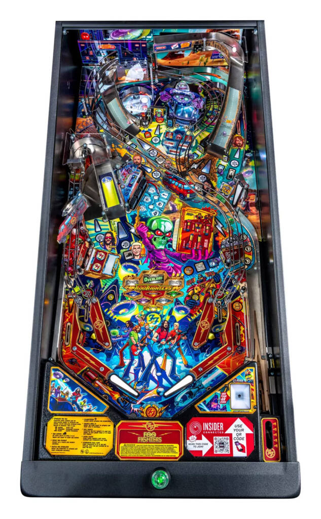 The playfield from the Pro model
