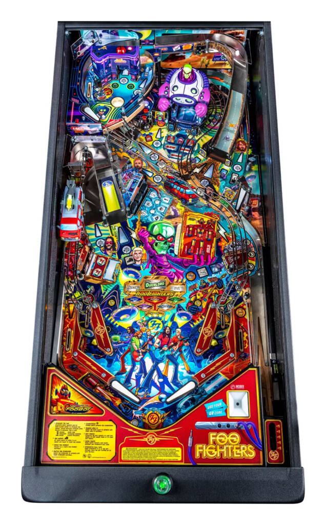 The Premium edition's playfield