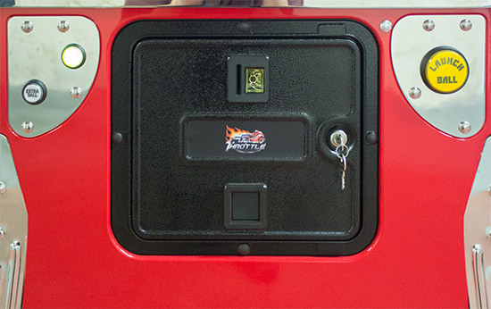 The cabinet front