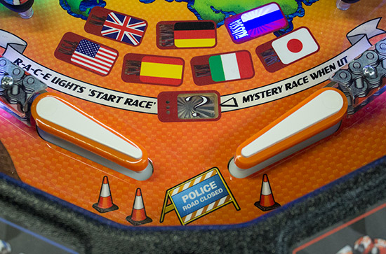 The game's two flippers