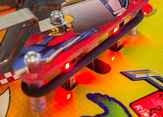 LEDs are part of the switches