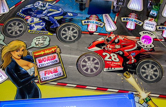 The four spinning wheels