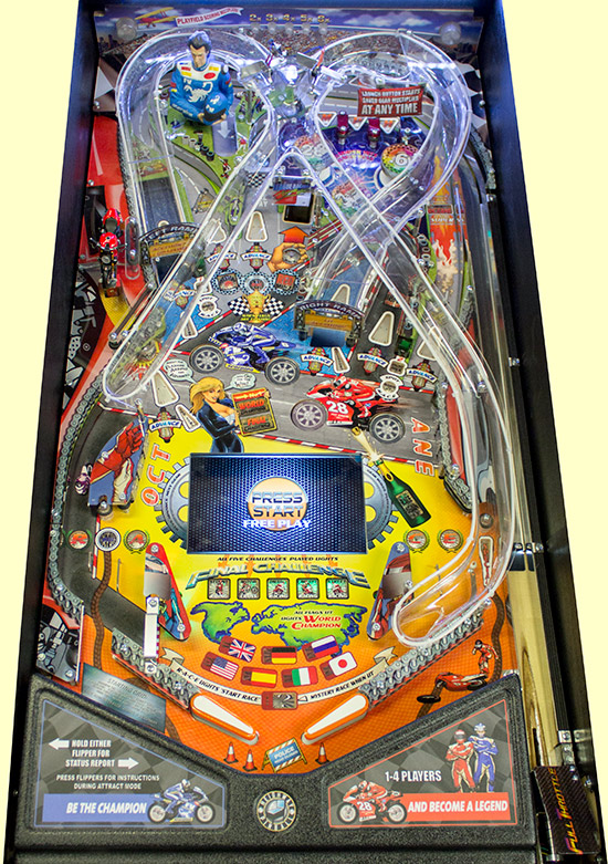 The Full Throttle playfield