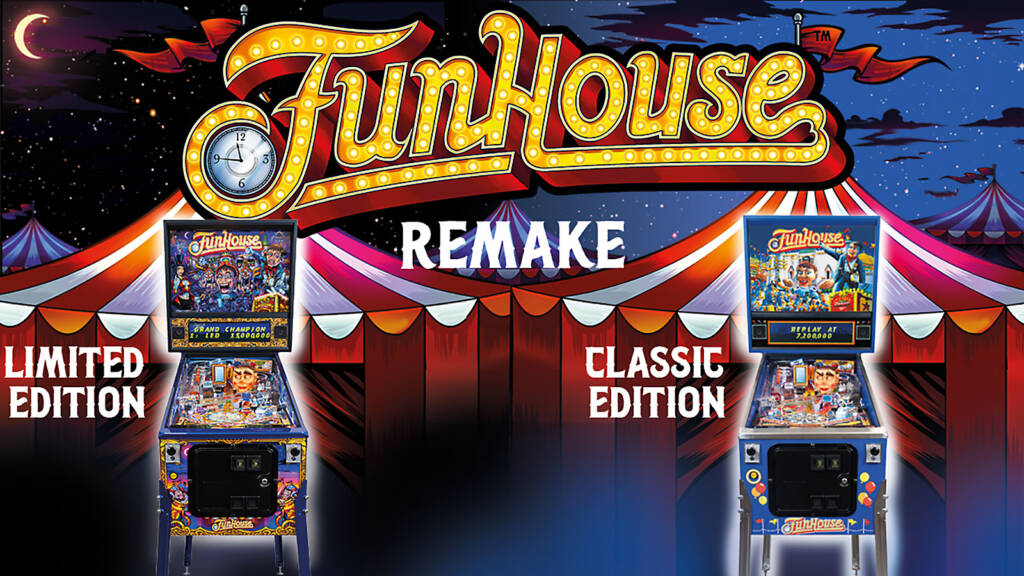 The two editions of Funhouse Remake