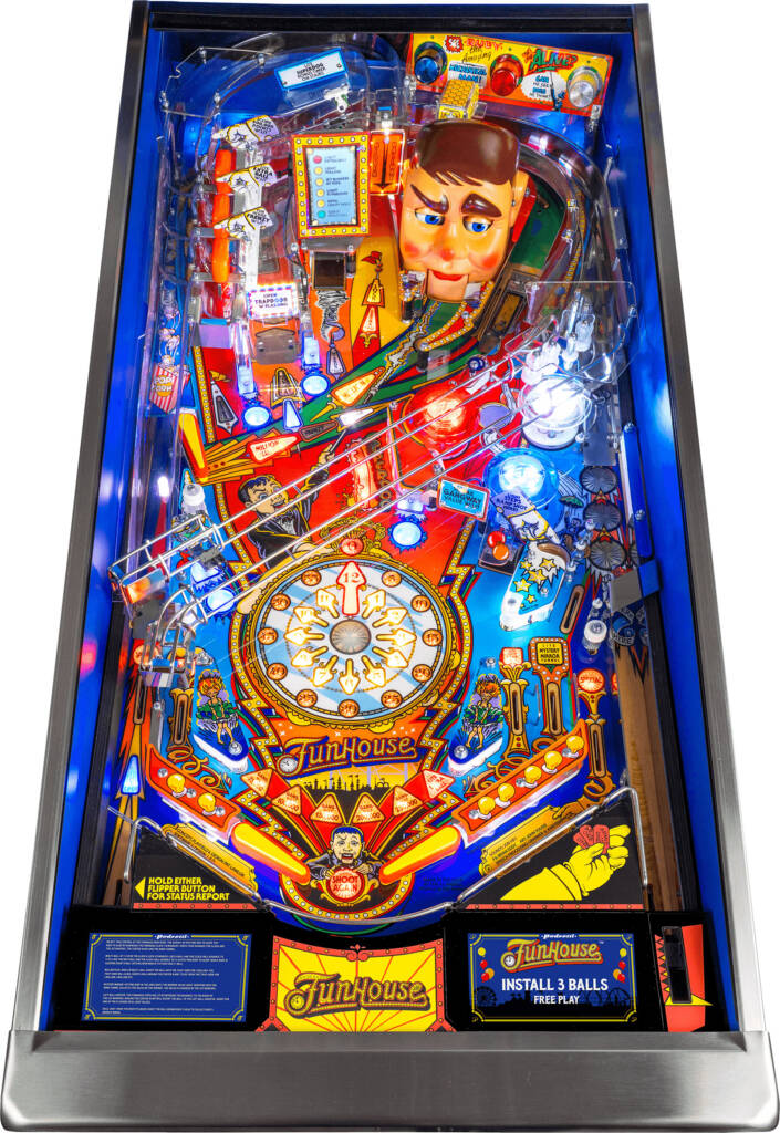 The Classic Edition's playfield