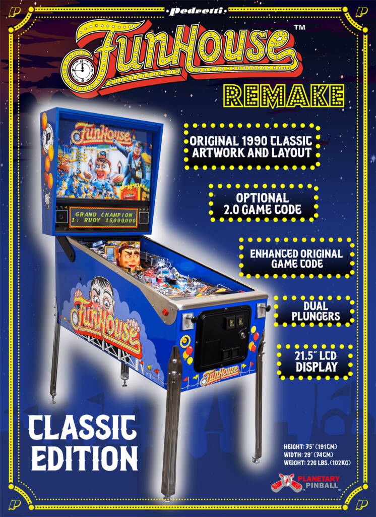 The front of the Classic Edition flyer
