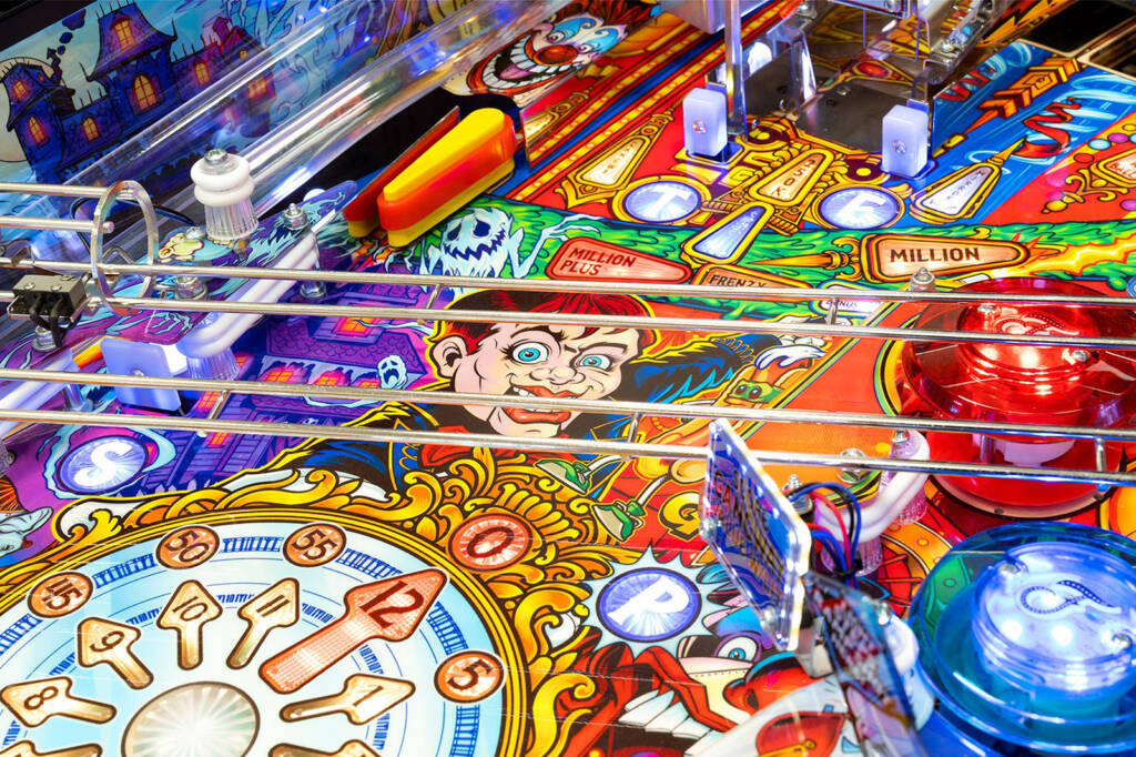Playfield artwork from the Limited Edition model