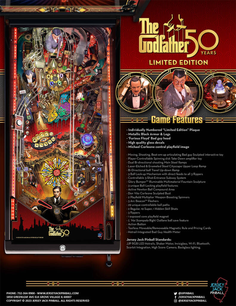 The back of the flyer for the Limited Edition