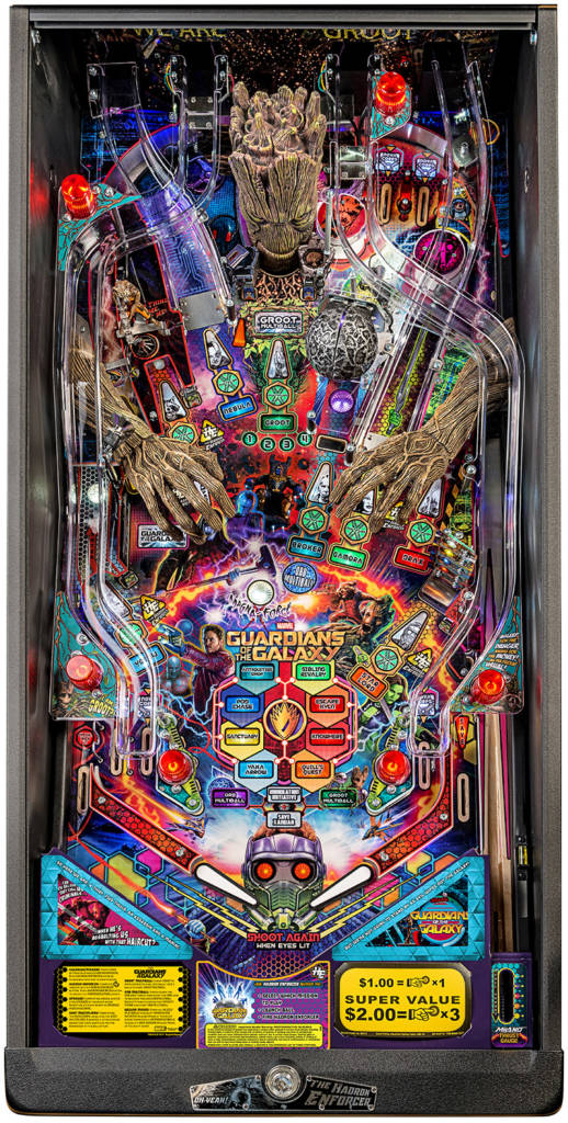 Guardians of the Galaxy Premium playfield