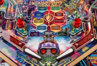 Stern's Guardians of the Galaxy pinball
