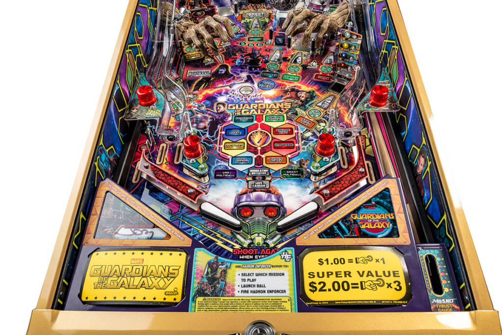 LE playfield details