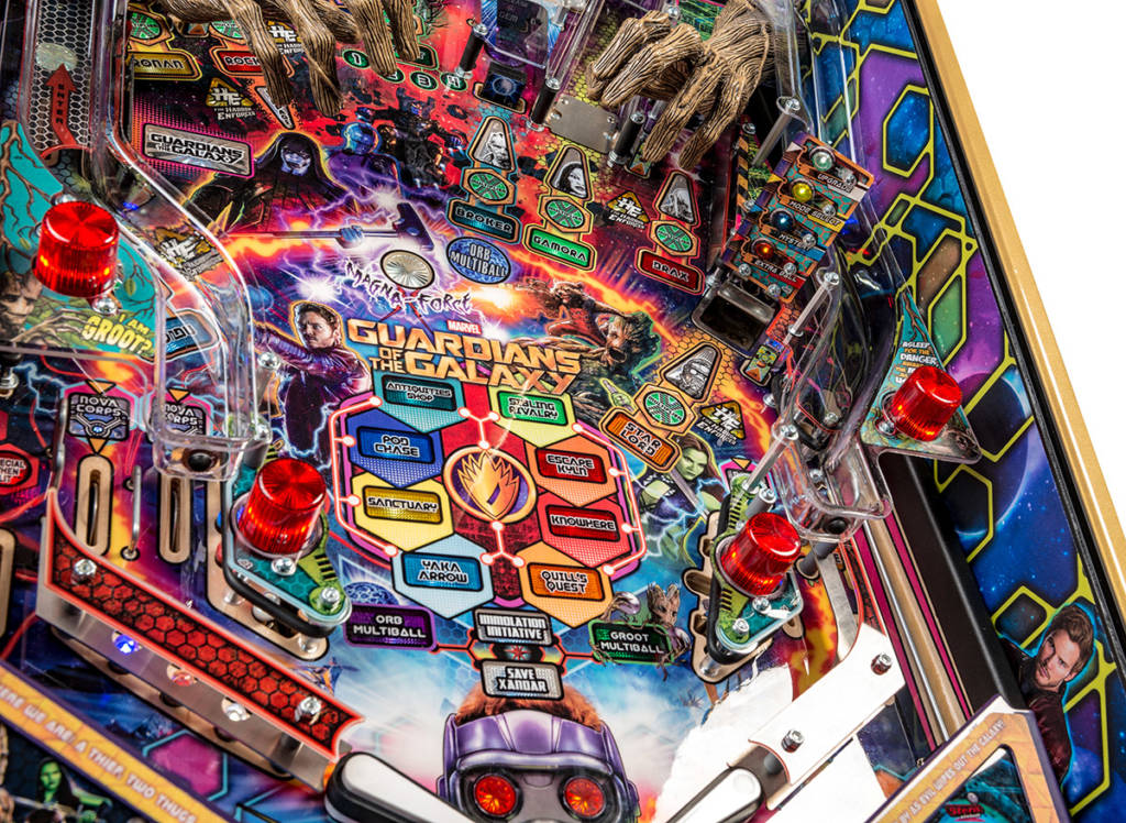 LE playfield details