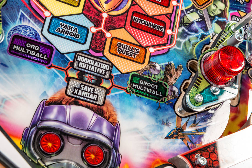 LE playfield details