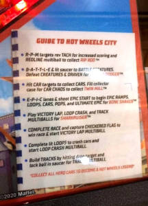 The game's rules guide