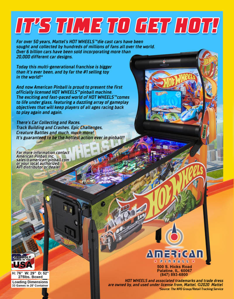 The front of the Hot Wheels flyer