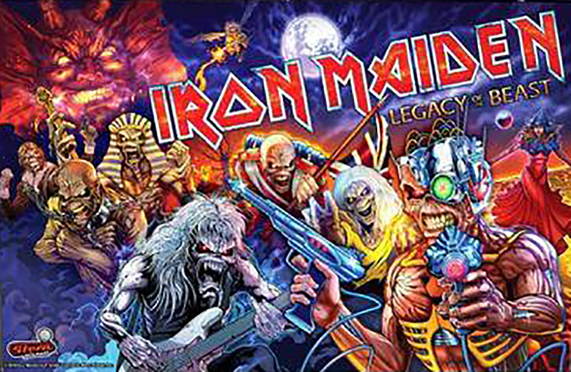 Iron Maiden Premium Tissu Poster Piece of Mind 