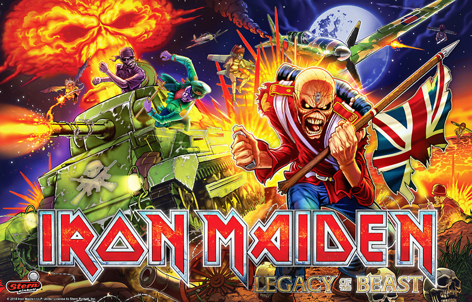 IRON MAIDEN LE UNVEILED – Welcome to Pinball News – First ... - 1600 x 1025 jpeg 708kB